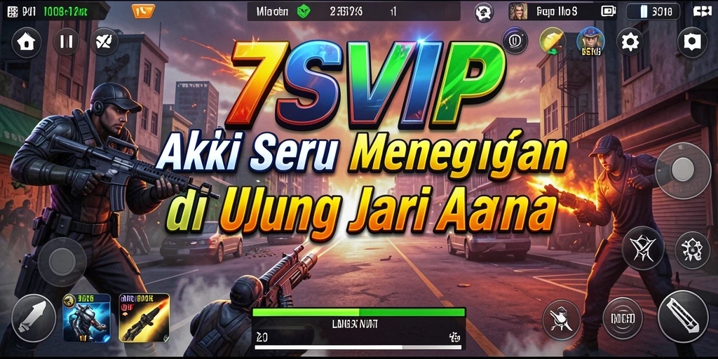 Tangkapan layar gameplay seru dari 7SVIP yang menunjukkan aksi mendebarkan.