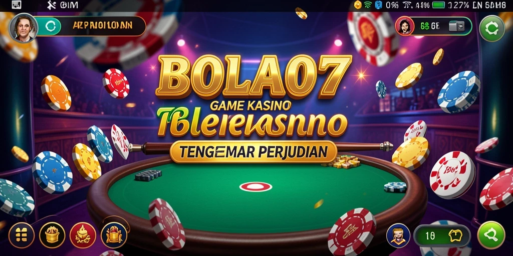 Tampilan gameplay BOLA07 yang menarik dan mendebarkan.
