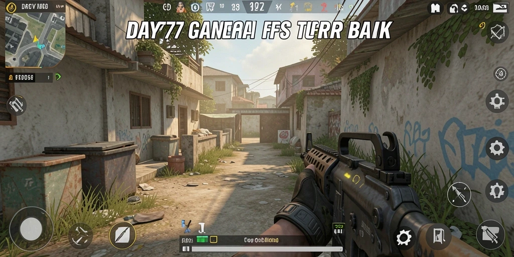 Tampilan gameplay <strong>DAY777</strong> yang penuh aksi dan mendebarkan di arena FPS.
