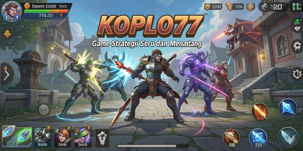 Tampilan gameplay KOPLO77 yang menegangkan dan penuh strategi.