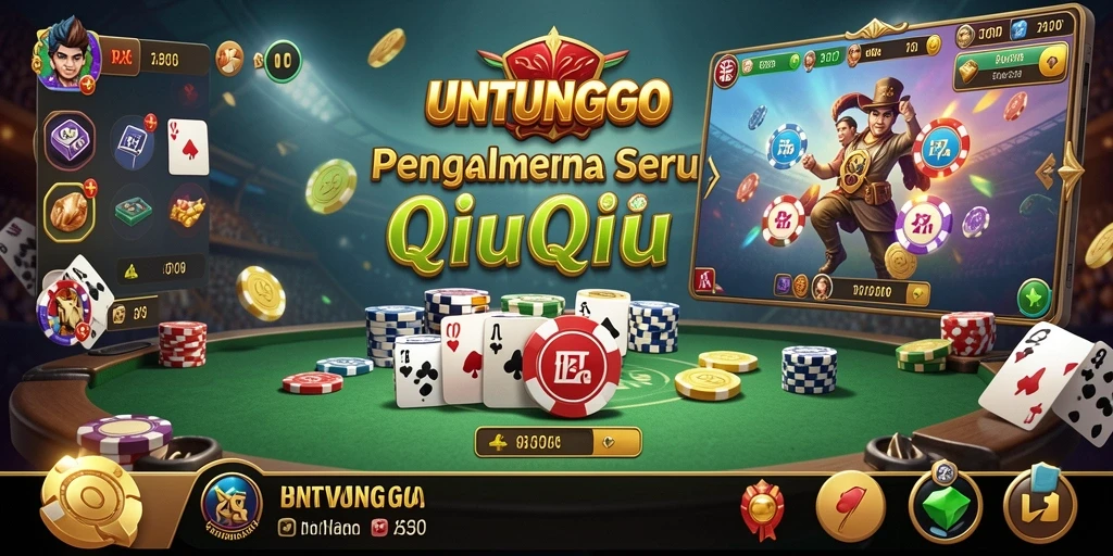 Gameplay seru QiuQiu di UNTUNGGO yang menantang.